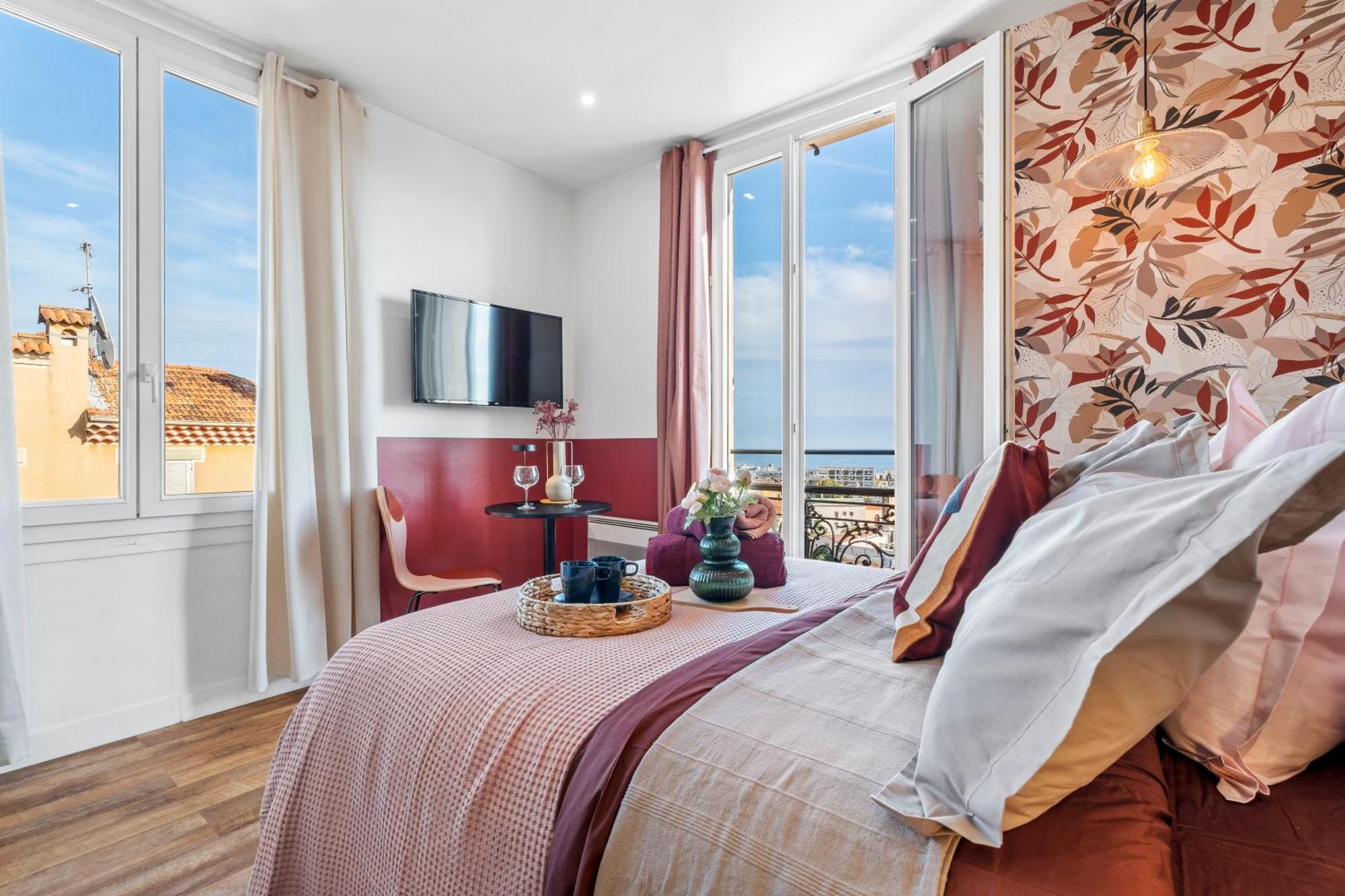 Nice Renting - Cambrai03 - Seaside Studio On The Promenade Des Anglais Eksteriør billede